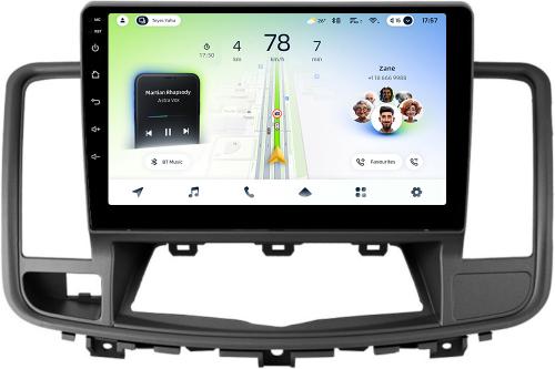 Магнитола для Nissan Teana J32 2008-2013 (ШГУ монохром) - Teyes CC4L монитор 10.1" IPS, Android 14, Быстрая, Snapdragon 662, CarPlay, 4G SIM-слот