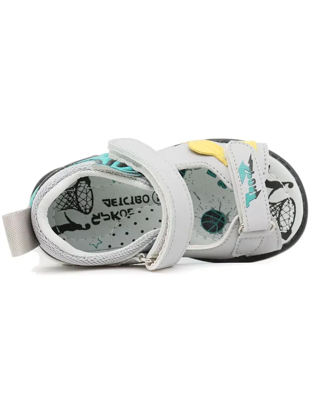 Сандалии для мальчика с ортопедическим эффектом.