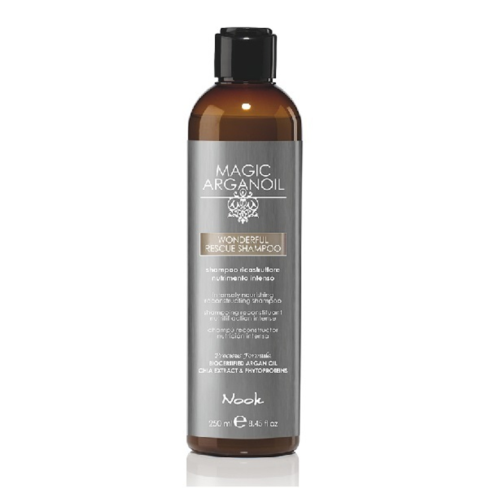 Шампунь реконструирующий интенсивно-питательный Nook Wonderful Rescue Shampoo 250мл