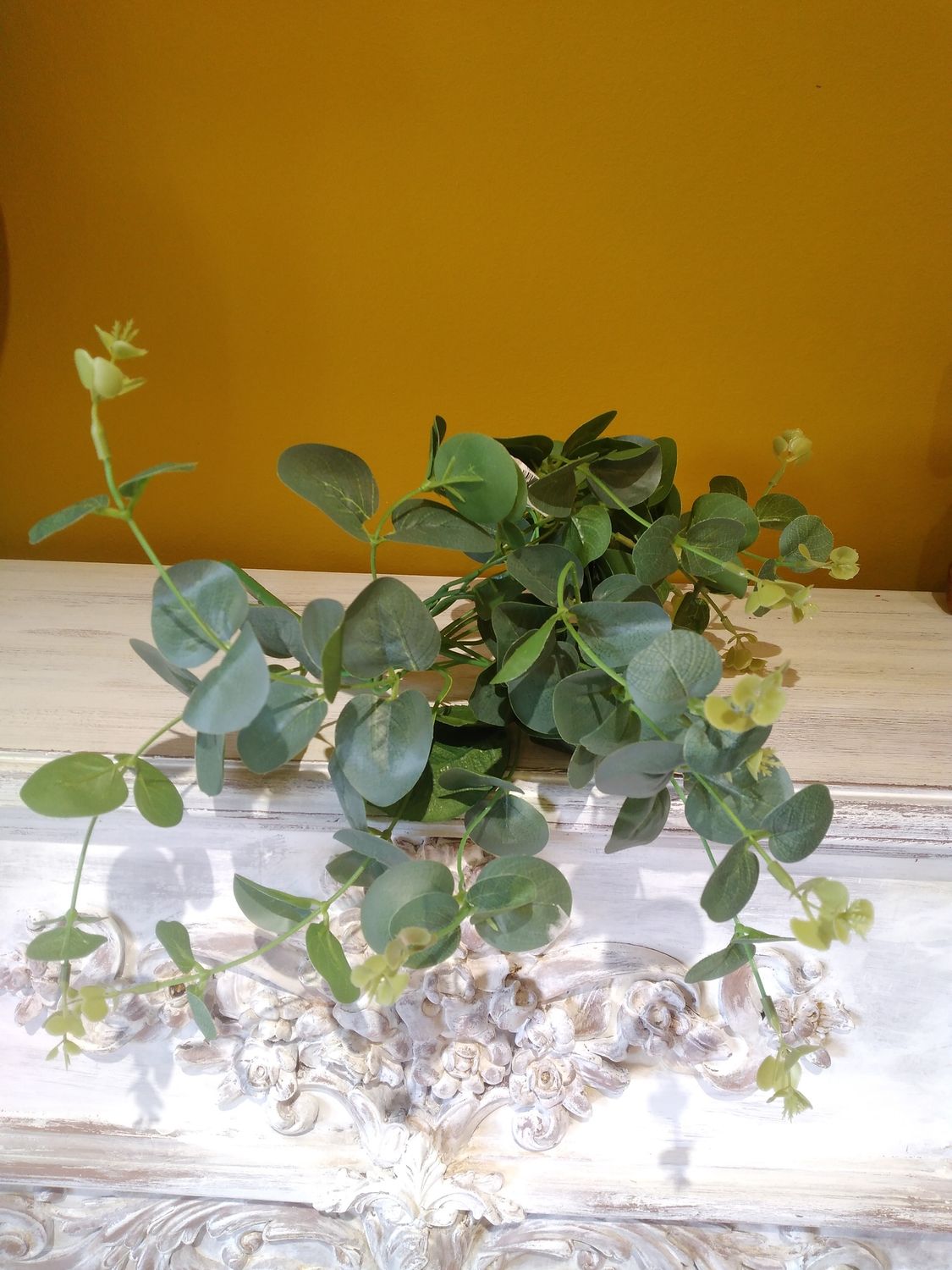 ветка эвкалипта, 40см цвет зеленый