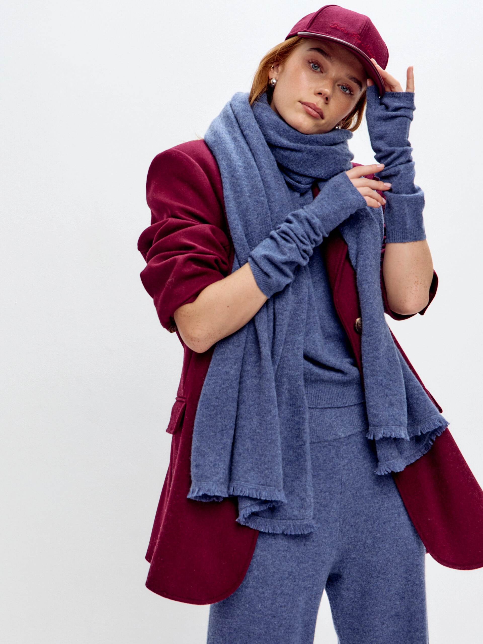 Митенки из кашемира