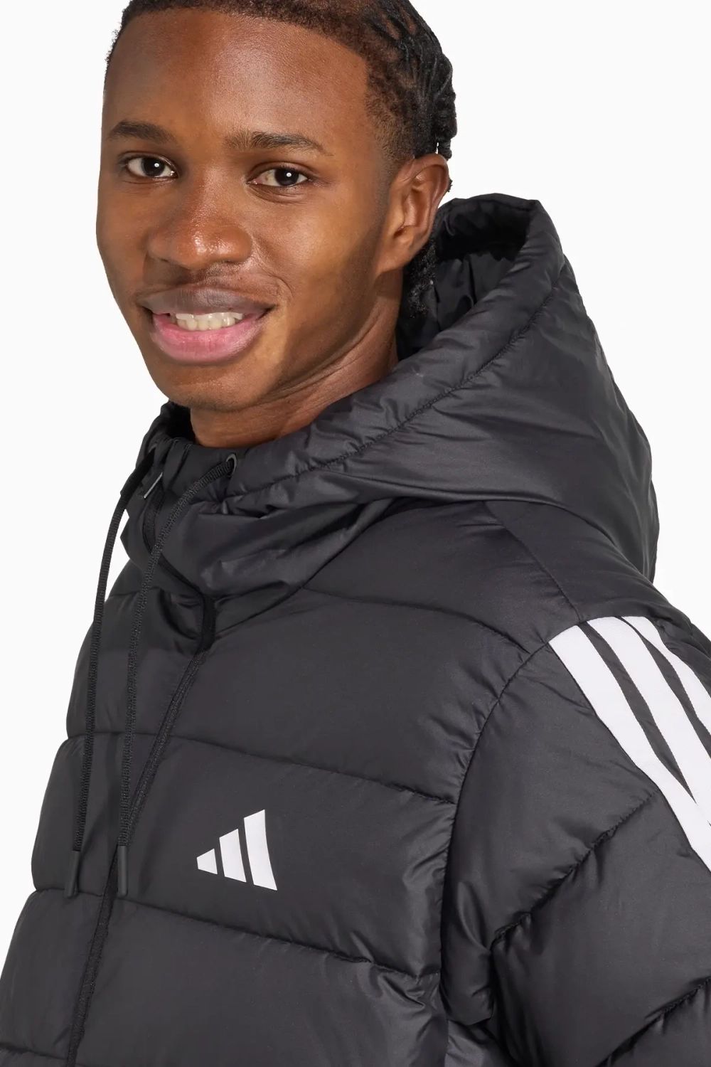 Куртка adidas Essentials CLIMAWARM 3-Stripes Synthetic Down - черный