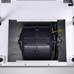 Каминная вытяжка Maunfeld MERSEY 60 Inox Glass white