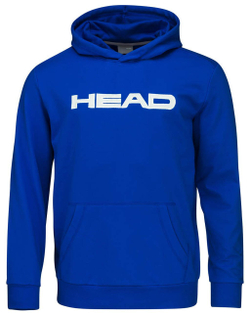 Кофта для мальчика теннисная Head Club Byron Hoodie JR - небесный