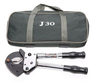 Кабелерез ручнойс телескопическими ручками(сталь/трос 100мм2, медь/аллюминий 620мм2 )в сумке Forsage F-D30J