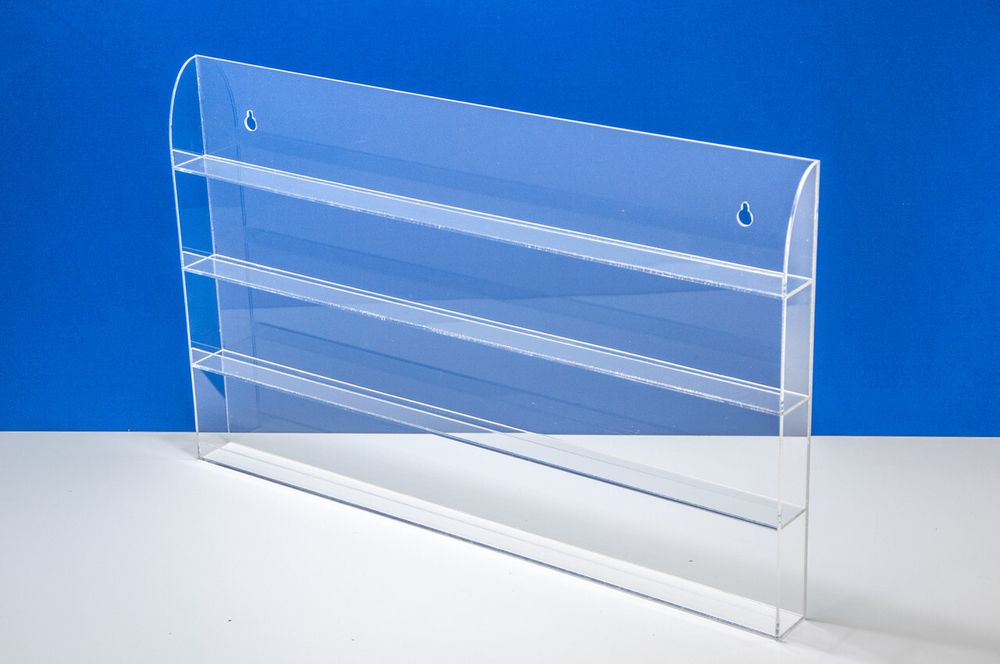 Стенд для лаков 620х45х380 мм 4 яруса