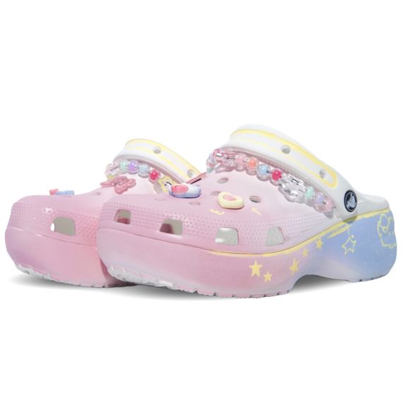 Crocs Classic Platform Clog 'Bright Pink'