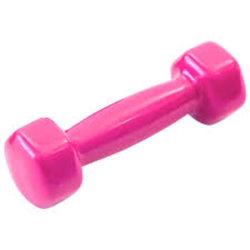 Гантель фиолетовая 1 кг