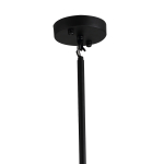 Ceiling design lamp  AGNES by Roll & Hill (14 lampshades,  Black)