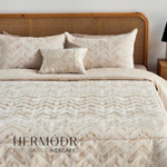 Комплект постельного белья двуспальный Rio Grand Latte Hermodr 7 предметов 130220291 Иран