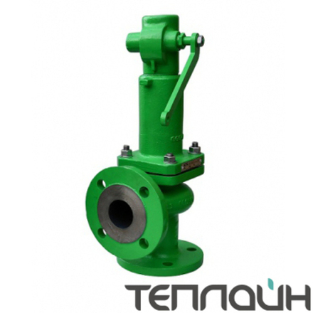 Клапан предохранительный малоподъёмный АСТА-П123-Ф-Р-100х100-25-200-6,0 DN 100х100 PN 16 фланцевый