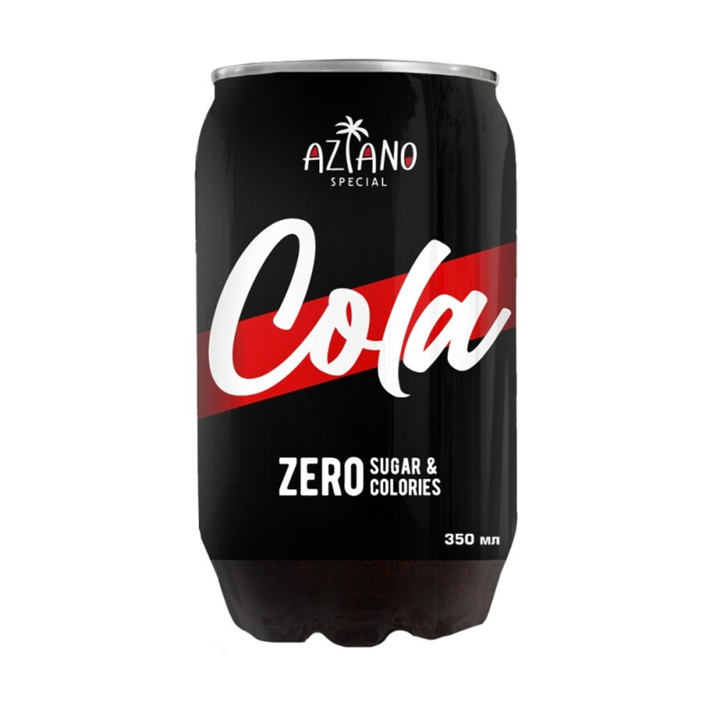 Газированный напиток Aziano Cola 350мл