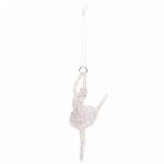 Подвеска «Балерина» 14,5 см, белый блеск