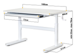 Детский стол ErgoKids Boston Lite White (арт.TH-210 Lite W)