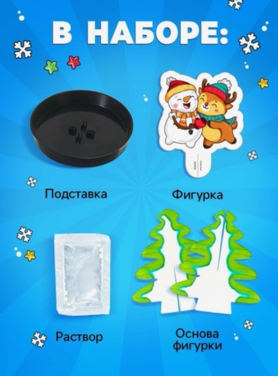 «Новогодняя Ёлочка» из кристаллов. Опыты.