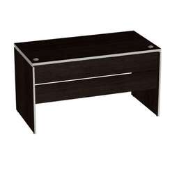 Стол письменный прямой V-1.0С (два отверстия под кабель-каналы с заглушками) 1200×700×750