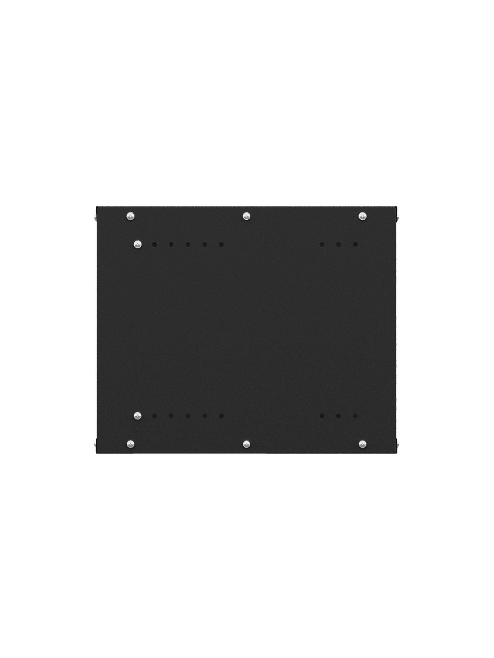 NTSS Шкаф настенный телекоммуникационный NTSS LIME 6U 550х350х370мм, 2 профиля 19, дверь стеклянная, боковые стенки несъемные, разобранный, черный RAL 9005 NTSS-WL6U5535GS-BL