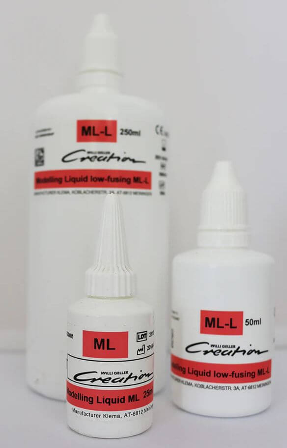Моделировочная жидкость низкотемпературная (Modeling Liquid / ML-Low fusing) Creation Willi Geller