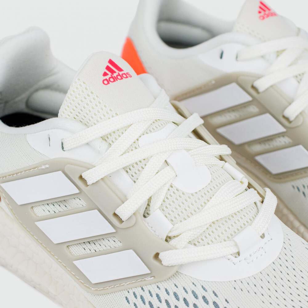 кроссовки Adidas Pureboost 22 Grey Orange Wmns