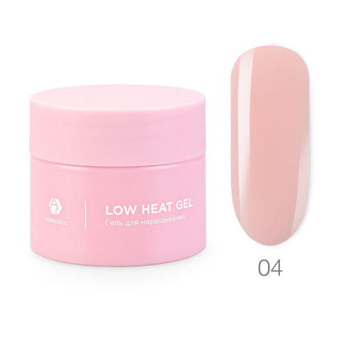 Низкотемпературный однофазный гель ADRICOCO Low heat №04 лепесток лотоса (15 мл)