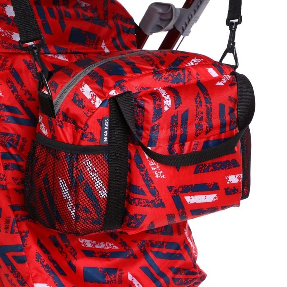 Коляска комбинированная «Ника Детям 7-8S» спортивный красный (арт. НД7-8S/3)