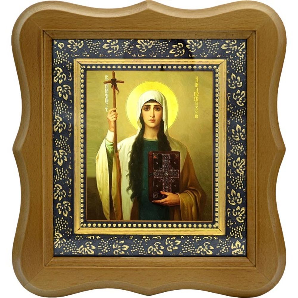 Нина Святая равноапостольная. Икона на холсте