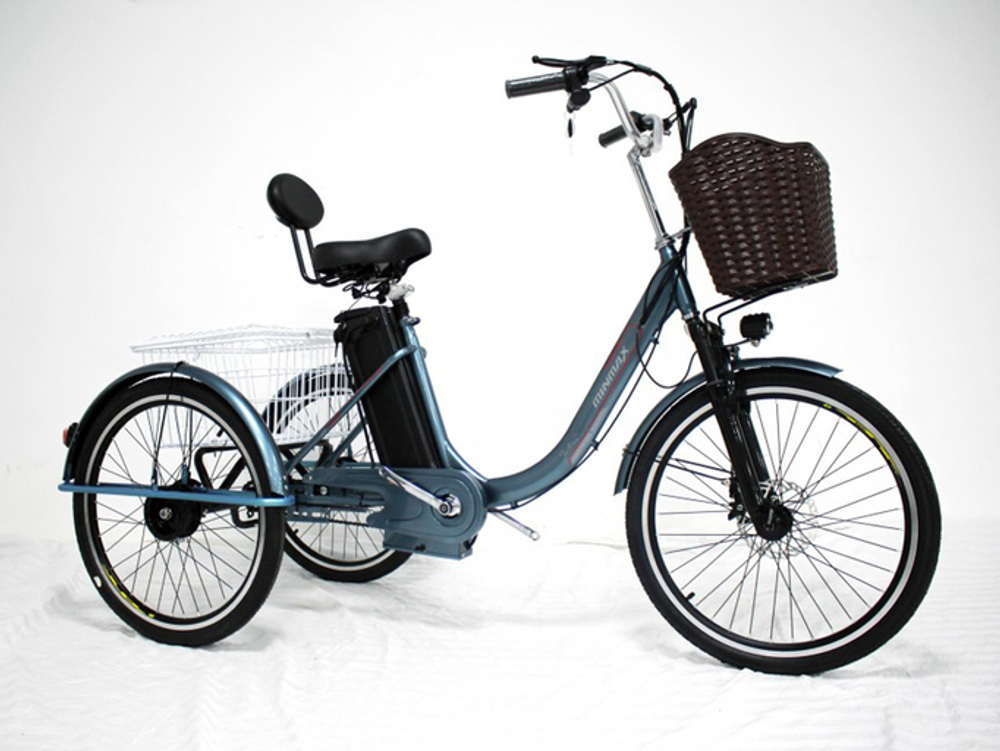 Электровелосипед трицикл GreenCamel Трайк-B (R24 500W 48V 15Ah)