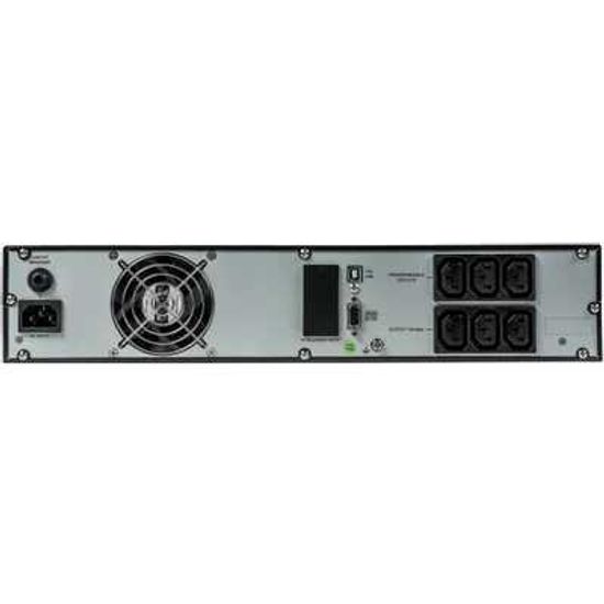 Интерактивный ИБП Systeme Electric Smart-Save Online SRV 2000 ВА, конвертируемый форм-фактор 2U, 230 В, 6 розеток IEC C13, SmartSlot, LCD, USB HID SRVSE2KRTI