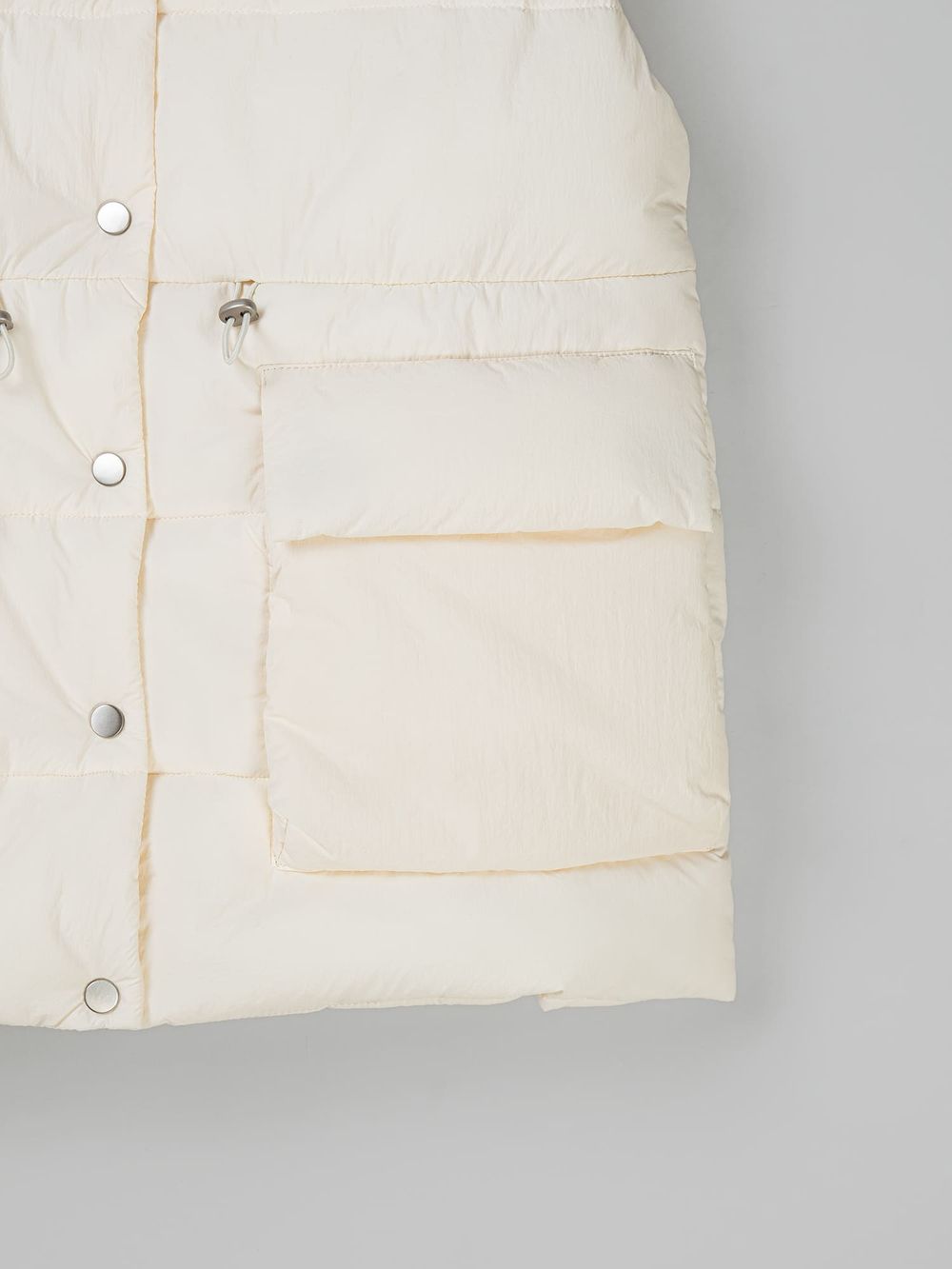 Жилет стеганый "Белый кварц" женский