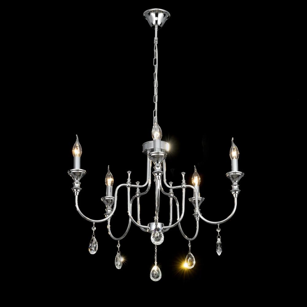 Citilux Рига CL437151 Люстра подвесная Хром