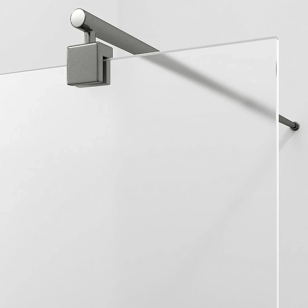 Душевое ограждение WasserKRAFT Rur 30W44GR-MG 100 профиль графит/стекло матовое