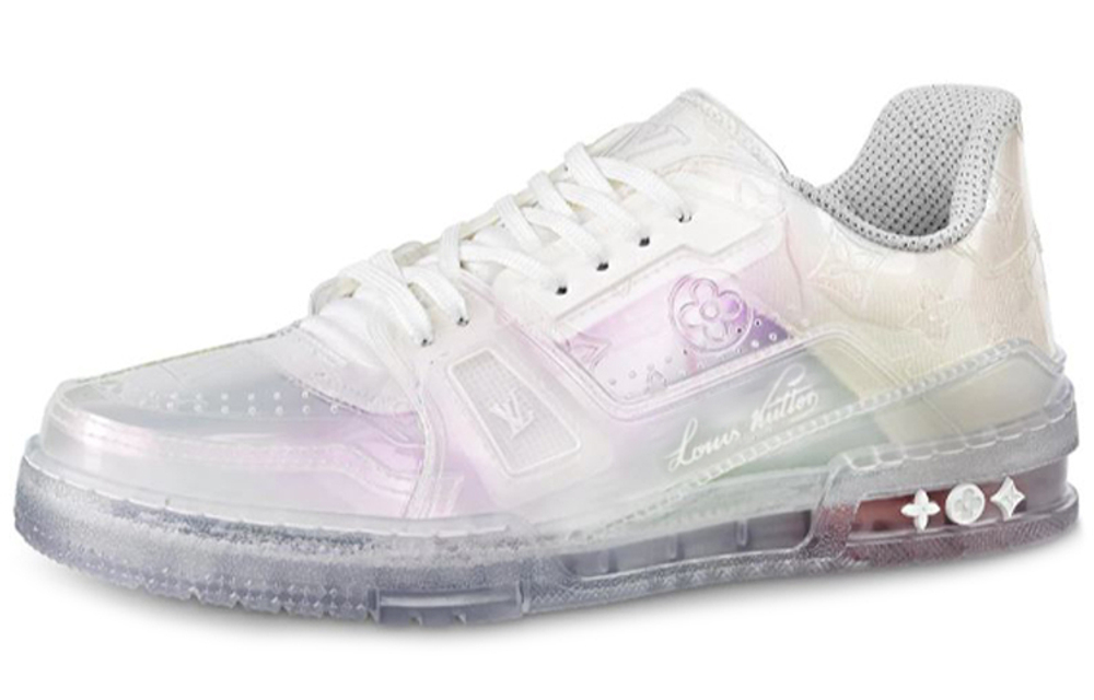 Кроссовки LOUIS VUITTON Trainer Monogram PU, 1A5YQW