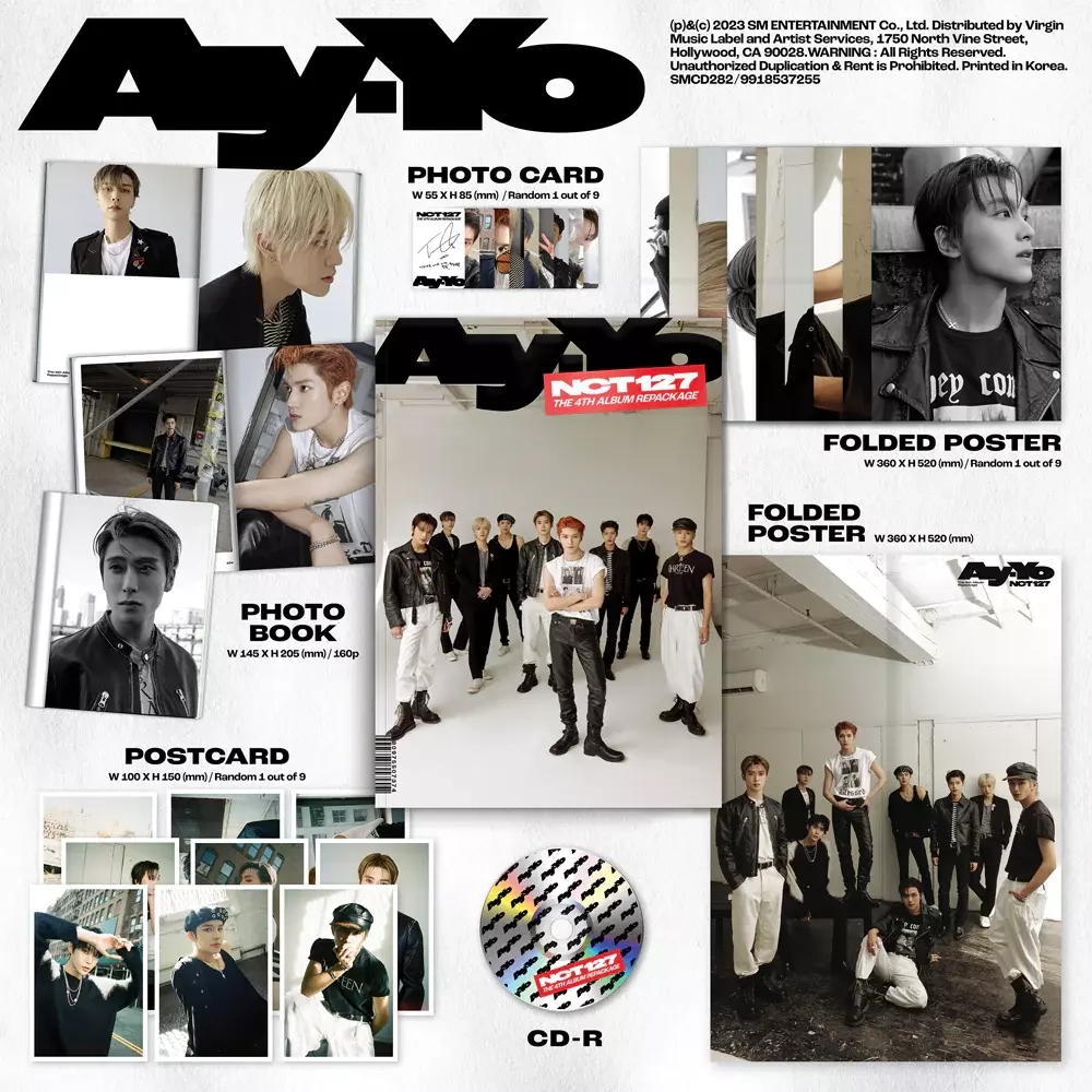 Альбом NCT 127 - AY-YO [THE 4TH ALBUM REPACKAGE]