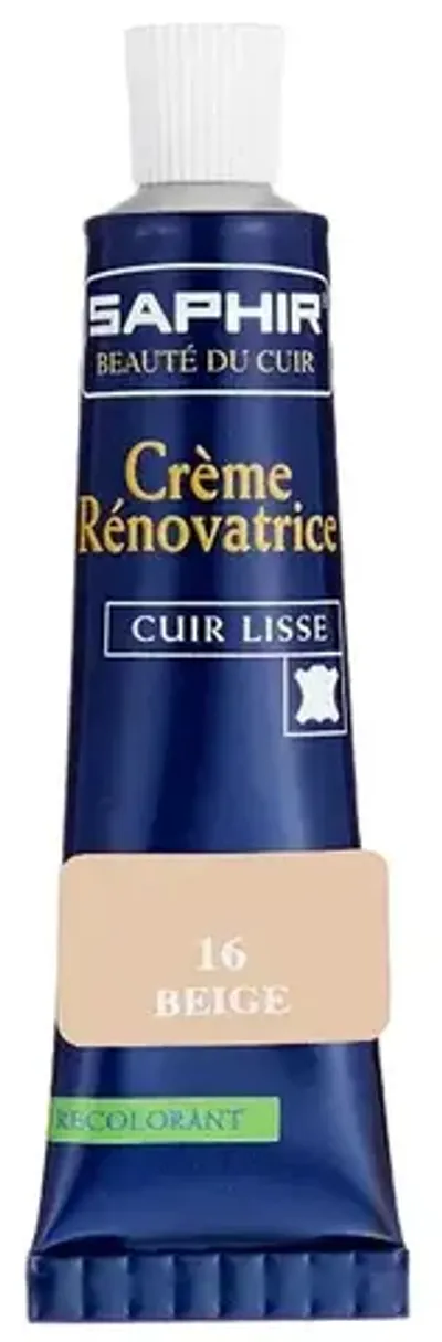 Жидкая кожа Saphir Creme Renovatrice, 25мл, бежевый [016]