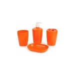 Набор аксессуаров для ванной комнаты Aqua (мандарин)