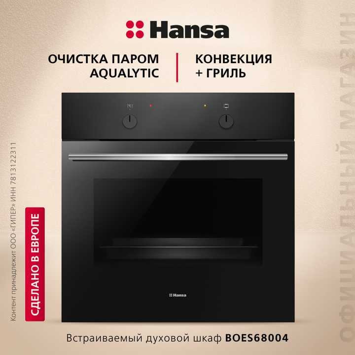 Духовой шкаф Hansa BOES68004