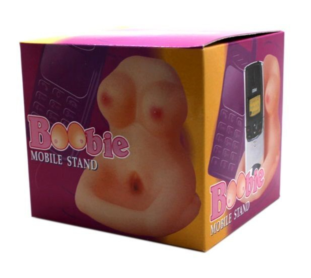 Подставка для мобильного телефона в виде женской фигурки (Цвет: розовый)