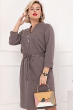 ПЛАТЬЕ ЛИВИНО (КАПУЧИНО) Bellovera (Акция)