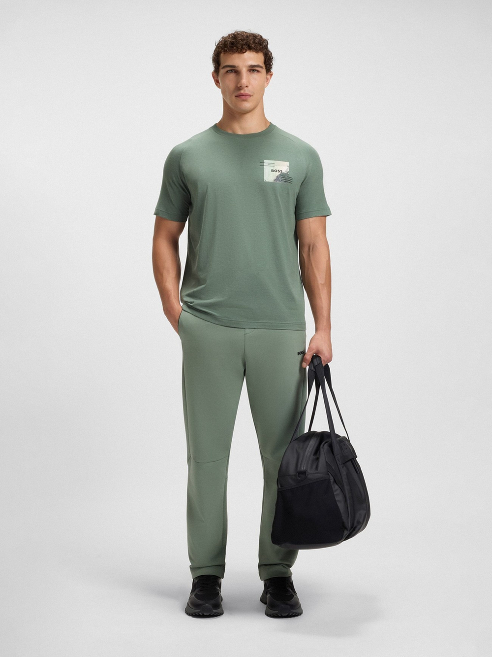 Футболка мужская Tee Stripe Zone BOSS