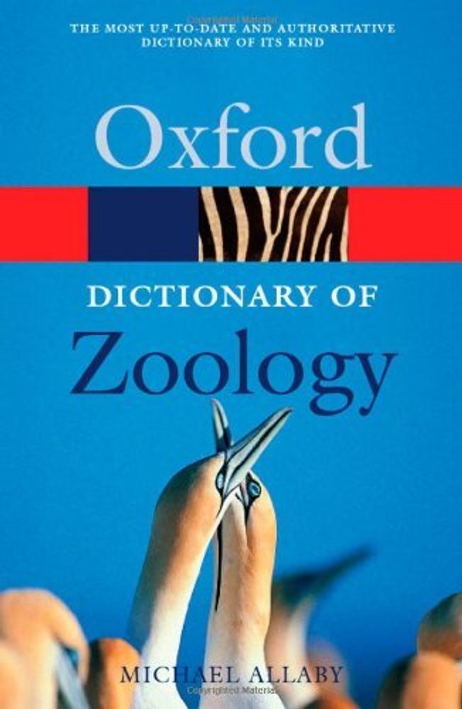 A Dictionary of Zoology