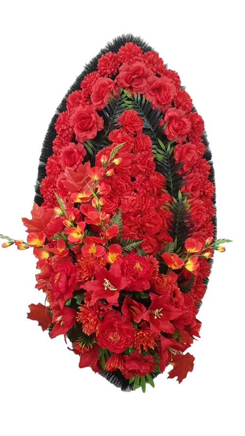 Похоронный венок «Элитный №67» (140 см)