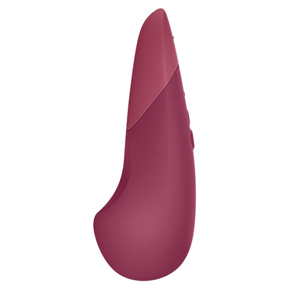 Темно-розовый клиторальный вибратор 14,2см Womanizer Vibe Rose WZFS1SG3