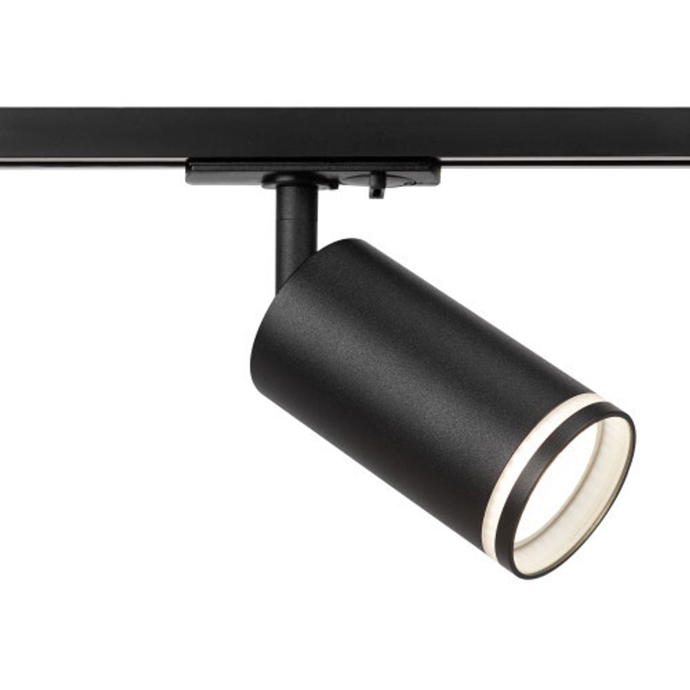 Трековый светильник однофазный ЭРА TR52 - GU10 BK под лампу GU10 матовый черный