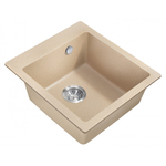 Мойка для кухни MILACIO Murcia 46 Cuarzo MC.77034, бежевый