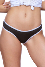 Женские трусы-слипы из хлопковой ткани (Размер: XXL) (Цвет: синий)