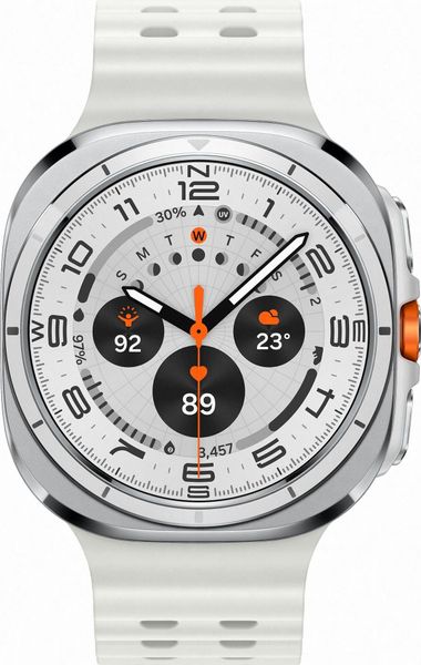 Умные часы Samsung Galaxy Watch Ultra (2025) 47 мм LTE белый титан (SM-L705)