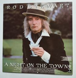 Винтажная виниловая пластинка LP Rod Stewart A Night On The Town (Germany 1980)