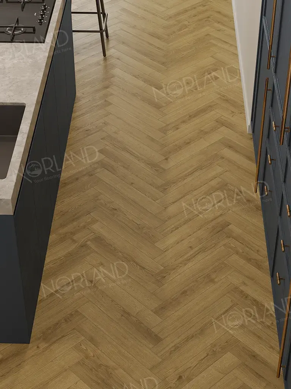 Ламинат Norland Herringbone Elegant Strong Дуб Фанэн LF304-17