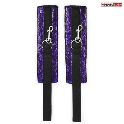 НАРУЧНИКИ цвет чёрный/фиолетовый