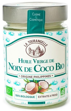 Кокосовое масло La Tourangelle Origine Philippines, первого отжима, нерафинированное, 314 мл